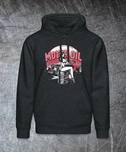 Motor Oil – Full Service Babe - Bio-Hoodie