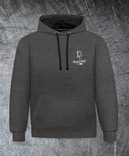 Old School Diner – Classic 50s Style - Kontrast-Hoodie