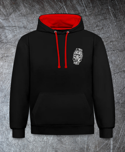 Motor Oil – Full Service Babe - Kontrast-Hoodie