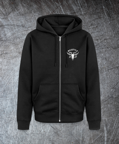 Longhorn Skull - Meistyle76 - Männer Premium Kapuzenjacke