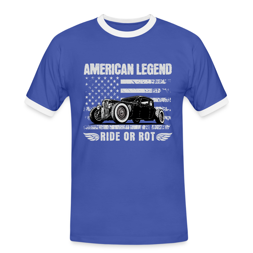 American Legend – Ride or Rot - Männer Kontrast-T-Shirt
