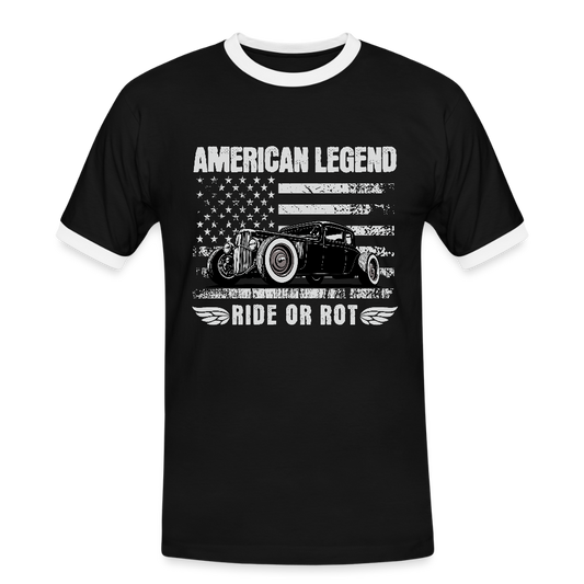 American Legend – Ride or Rot - Männer Kontrast-T-Shirt