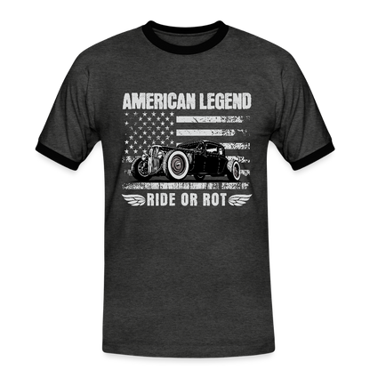 American Legend – Ride or Rot - Männer Kontrast-T-Shirt